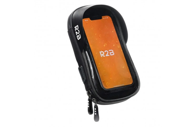 R2B Telefoonhouder Den Haag, zwart.