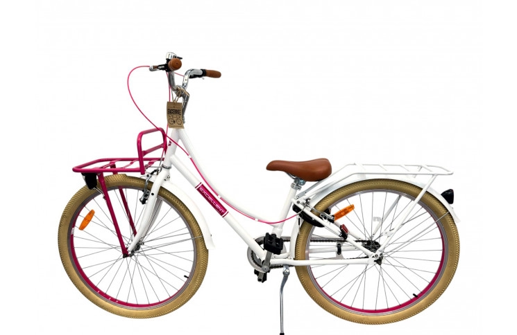 Meisjesfiets Volare Excellent 26"/36 cm/Wit/26136