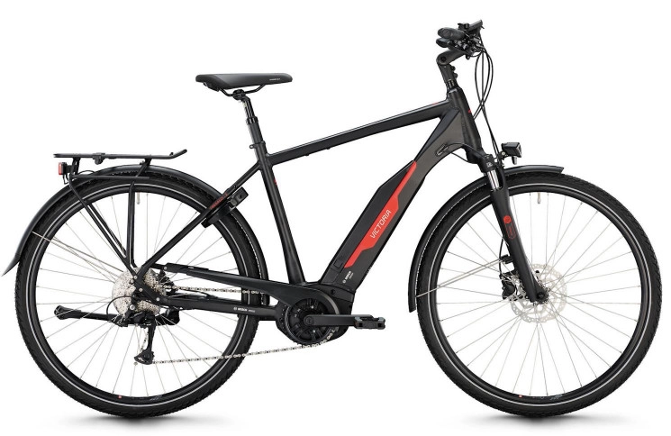 VICTORIA Elektrische trekkingfiets TRESALO 2 №1 28"/58cm/9/diepzwart mat/02920692