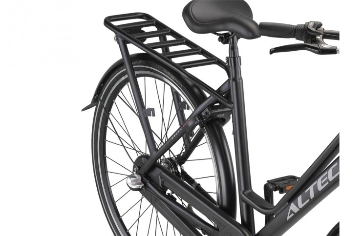 Damesfiets Altec Delta + Plus 28"/50 cm/Zwartmat/284634