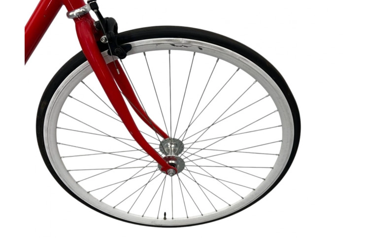 Damesfiets Fit for Free Fitness 28"/51cm/Rood