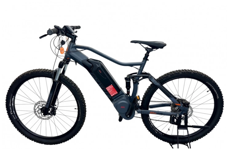 E-MTB 27.5 Prophete Graveler e9000 Disc, SportDrive, 672Wh DT, black-red