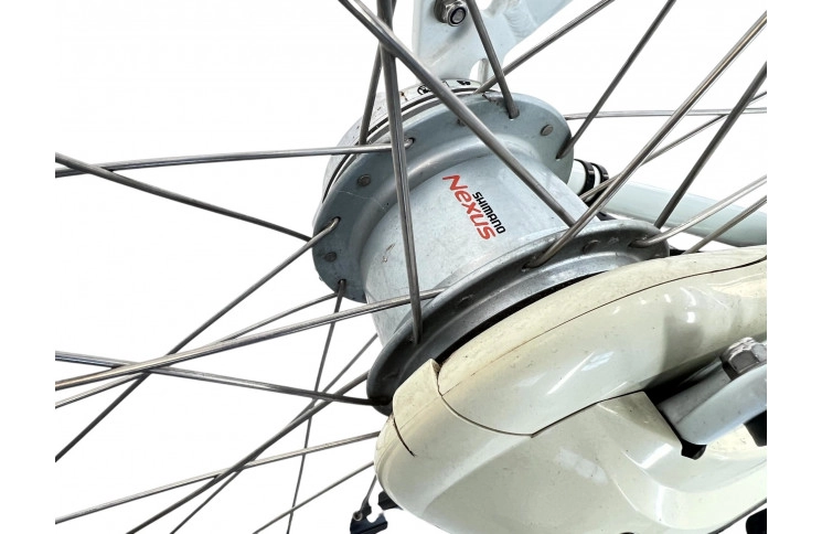 Damesfiets Gazelle Orange C7 28"/53cm/Wit