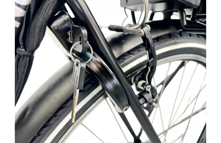 Damesfiets E-bike Amigo E-strog 28"/52cm/zwart/(36V 12.8Ah 460.8Wh)