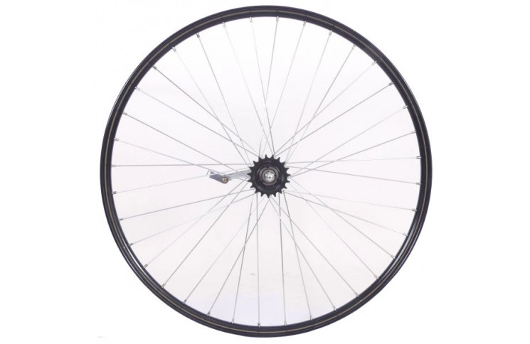 Rear wheel Roland Werke 28 x 1 1/2 / 635 x 24 granny bike - Ventura coaster hub - black