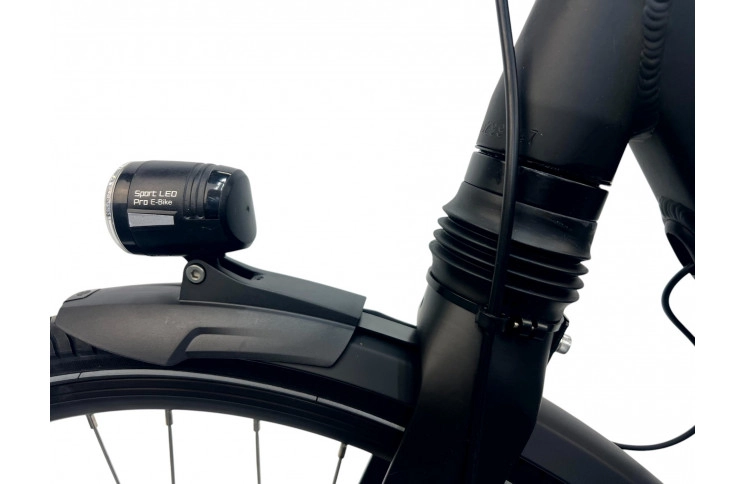 E-BIKE VOGUE MIO M300, 8SP 1, HYDRAULIC, 46CM, MATT-BLACK 13Ah/80Nm/468Wh