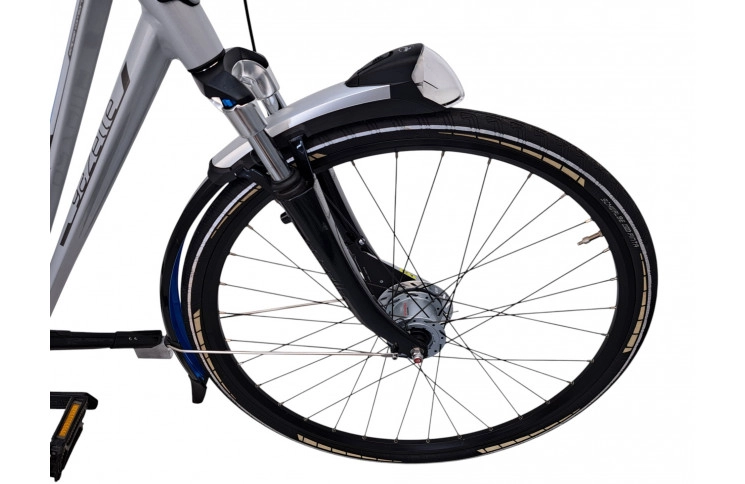 Damesfiets Gazelle Eclipse 28"/58cm/grijs