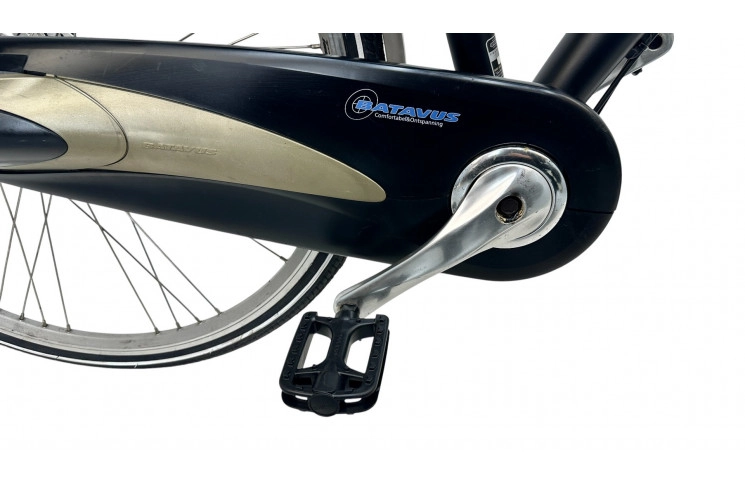 Damesfiets Batavus Crescendo 28"/57/Zwart-bruin