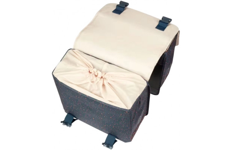 BASIL dubbele tas "Flair Double Bag Universal Bridge" 35 L 15x35x31cm