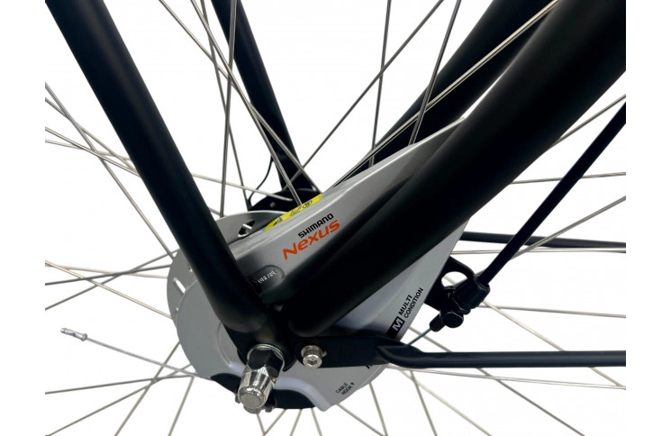 Damesfiets Popal Daily Dutch Prestige N7 RB/47/Mat zwart/S020147001M,28-47