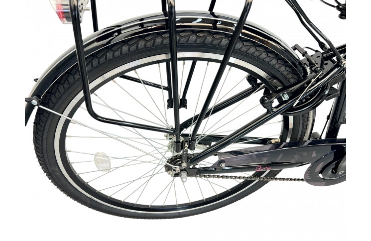 Damesfiets Altec Belle 26"/40 cm/Zwarte Zalm/25842