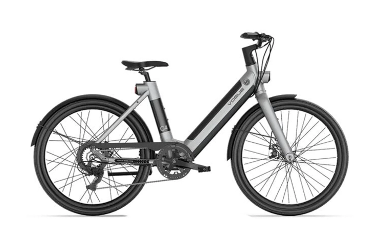 E-BIKE VOGUE C4 LADY 7s/Grijs/36V 9,6Ah 345,6Wh