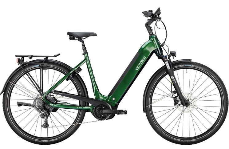 VICTORIA Electric trekking bike TRESALO 12 28"/44cm-XS/9/emerald green/02981173