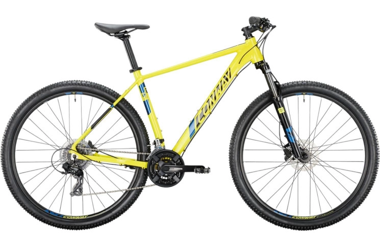 CONWAY MTB Hardtail MS 3.9 29"/46cm-M/21/acid metallic - darkblue metallic/02891331