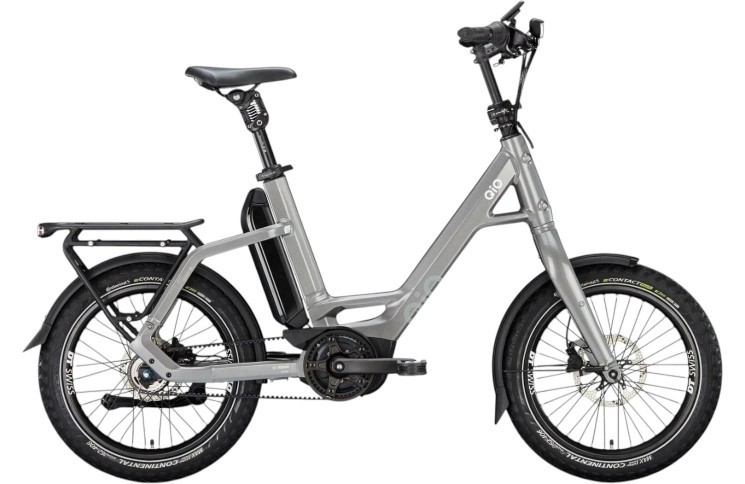 QiO Elektrische compactfiets EINS P-5 №1 20"/48cm/5/loodmetaal/02652040