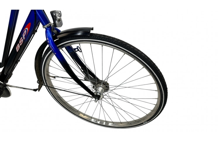 Damesfiets BSP Selecta 28"/53cm/Zwart-blauw
