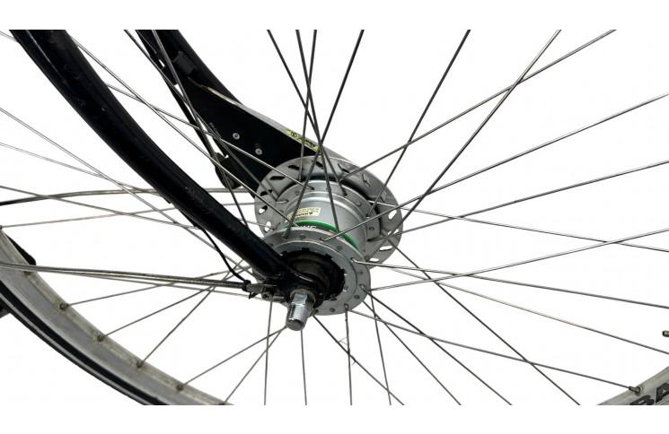 Damesfiets Sparta Athos 28"/50cm/Zwart-zilver