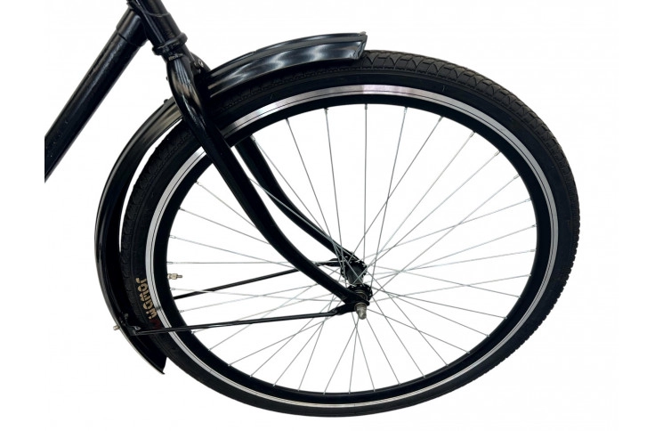 Damesfiets Black 28" L/56 zwart B110200532