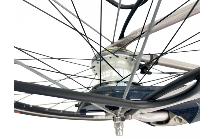 Damesfiets Mercury Limited Edition 28" 50 grijs-blauw