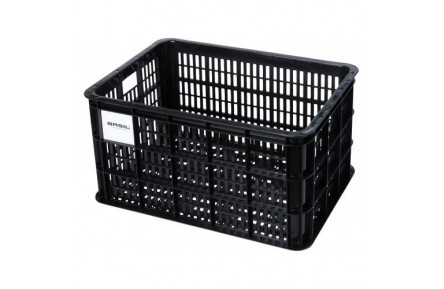 Fietskrat Basil 21158 L 40L, zwart, recycled