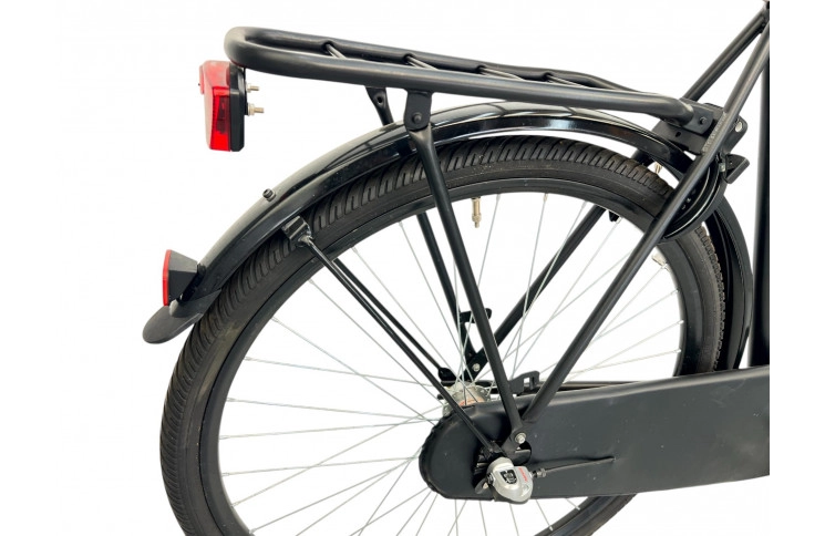 Damesfiets Black 28"/61cm/zwart