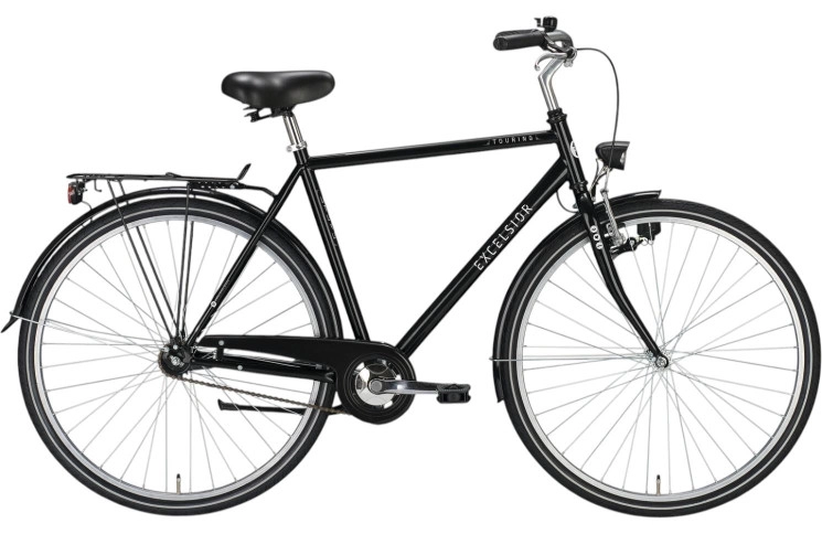 EXCELSIOR Stadsfiets Touring 28"/55cm/3/zwart/02144053