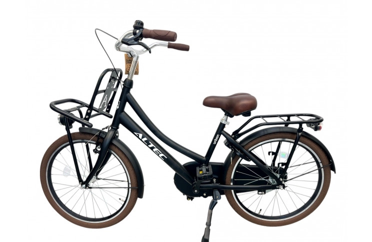 Meisjesfiets Altec Urban 22"/37 cm/Mat Zwart/22050