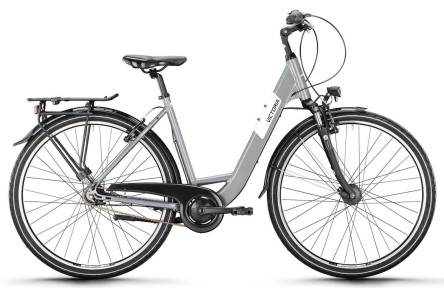 VICTORIA Trekkingfiets TREQANA 3 28"/46cm-S/8/asgrijs/02985737