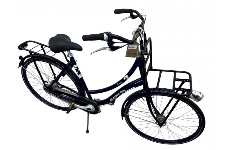 Damesfiets Sparta Granny 28"/56cm/donker-blauw