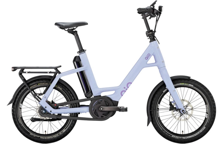 QiO Elektrische compactfiets EINS AP-8 №1 20"/48cm/8/zoete lavendel mat/02652007