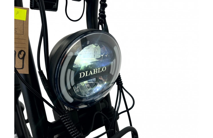 DIABLO E-BIKE, X1, 7DR SHIMANO, HYDRAULIC, MATT-BLACK, 1000458 ACCU (15AH,48V,720WH)