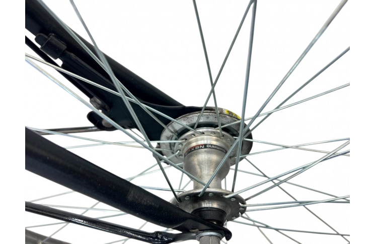 Damesfiets Facebike Mafiets 28" 57 cm zwart matt