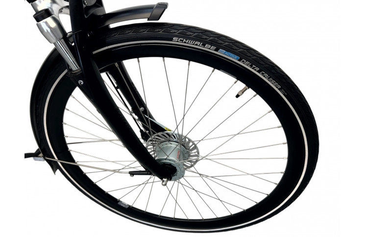 Woman's bicycle Batavus Dinsdag w/al/sity/black/28/f53