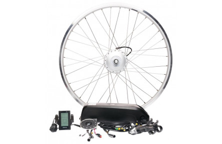 Bafang 250W voorwielmotor ombouwset LCD display met frame accu