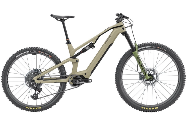 CONWAY Elektrische MTB Full-Suspension Ryvon ST 10.0 29"/46cm-XL/12/woestijnmat - weidegroen/02830074