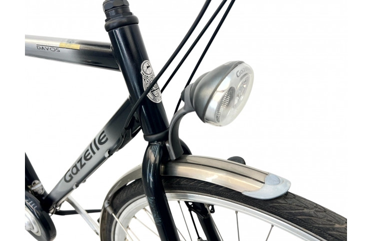 Man's bicycle Gazelle Davos m/al/sity/28/grey/f57
