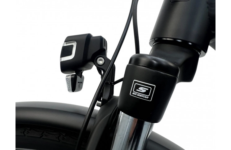 Elektrische fiets 28" Vicotria eTrekking 11.4H, 500 Wh, 51, grijs