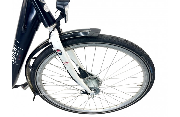 Damesfiets Dutch Bicycle 28"/51cm/donker-blauw