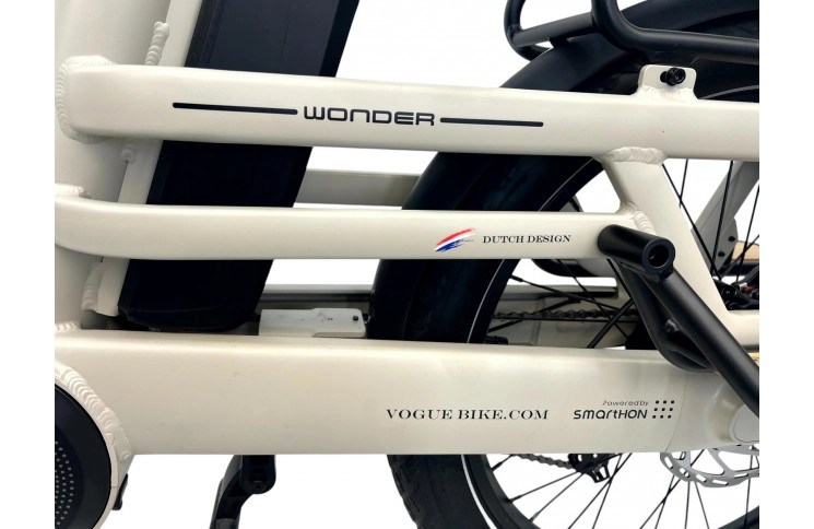 VOGUE E-BIKE WONDER MATT FASHION GREY, 2 accu  9.6/12.8AH