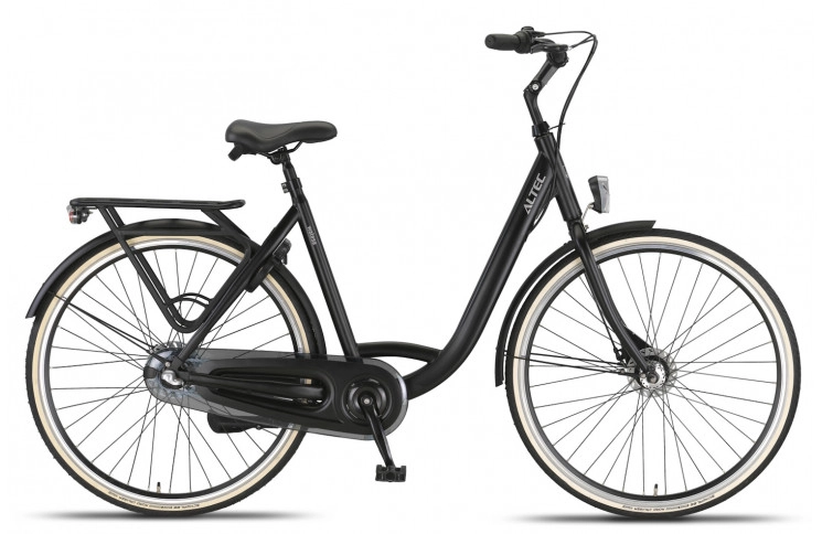 Damesfiets Altec Walesa 28"/50cm/mat-zwart /N-3