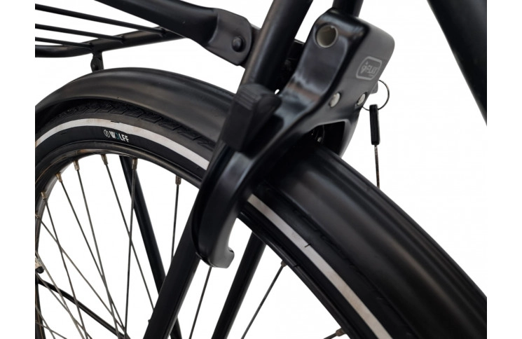 Damesfiets Black Oma 28"/57cm/zwart