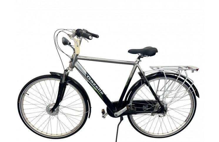 Man's bicycle Gazelle Orange m/grey/28/al/sity