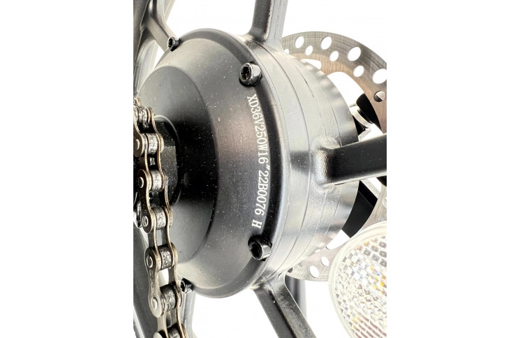 E-Bike BOHLT R160 16"/28cm/zwart/36V 250W