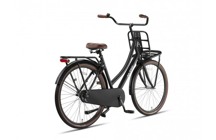 Damesfiets Altec Classic Transportfiets 28"/53cm/mat-zwart