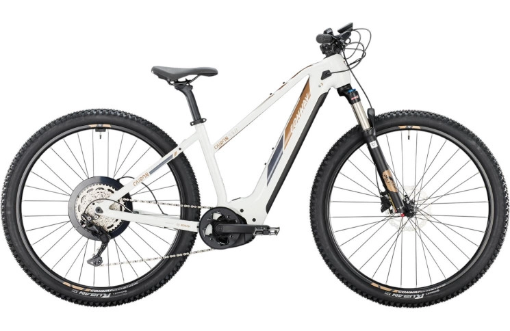 CONWAY Elektrische MTB Hardtail Cairon S 5.0 29"/41cm-S/9/parelwit - bruin metallic/02894749