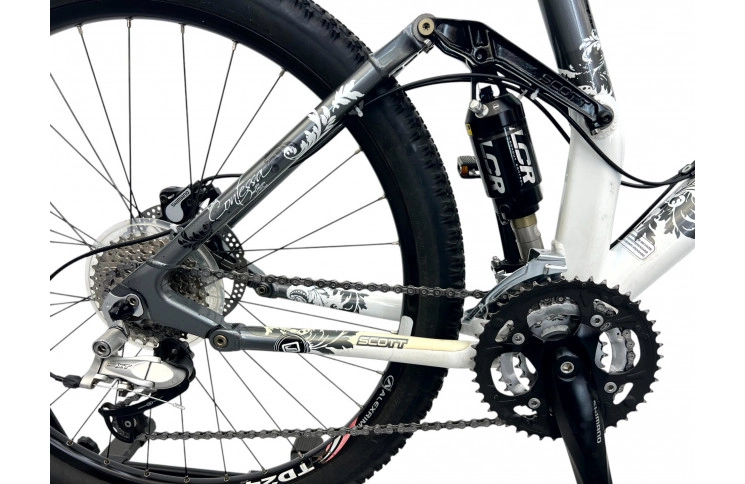 Bicycle Scott Contessa M/zwart-wit/al/26/mount/f43