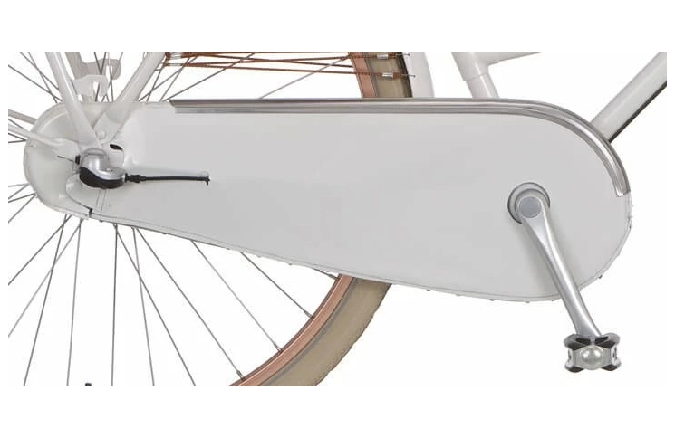 Cortina kettingkast lakdoek U4 wit parelmoer 3v