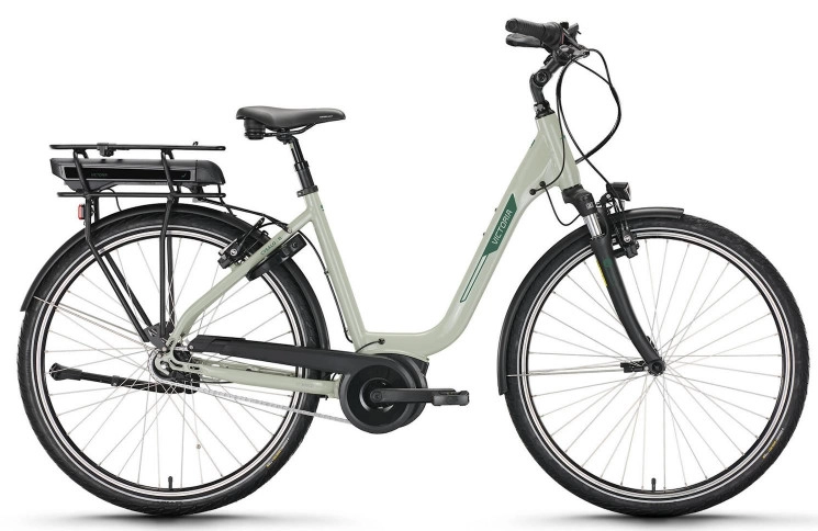 VICTORIA Elektrische trekkingfiets CYSALO 11 28"/56cm-L/7/agaatgrijs/02983781