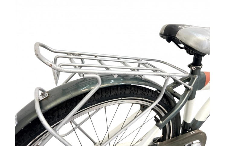 Meisjesfiets Alpina Legend 24"/26cm/wit-grijs