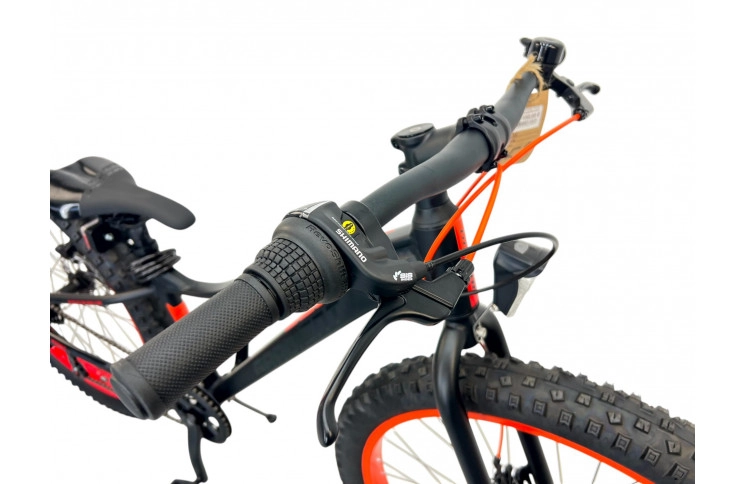 Volare Gradient Kinderfiets 26"/33 cm/Zwart-Oranje-Rood/22671